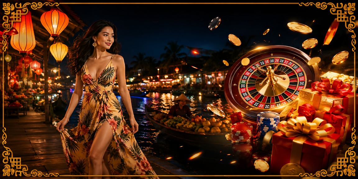 Người chơi Cần Thơ tham gia Roulette trực tuyến tại chợ đêm sầm uất